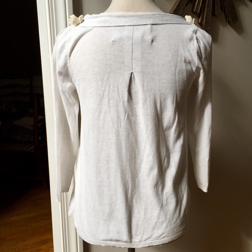 ANTHRO Field Flower Ribbon Cardigan - Picture 6 of 7